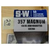 S&W 357 Magnum 158gr SWC 50rnds