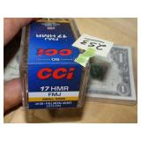 CCI 17HMR FMJ 20gr 50rnds