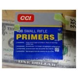 CCI #400 Sm Rifle Primers 100ct