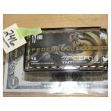 Federal Speer 17HMR 17gr 50rnds