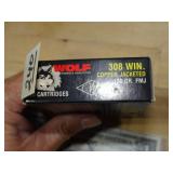 Wolf 308 Win Copper Jacketed 150gr FMJ 25rnds