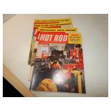 4ct Hot Rod Magazines May-August 1955