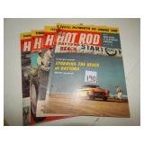 4ct Hot Rod Magazines May-August 1956