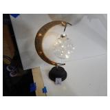 Crescent Moon w/ Lighted Ball