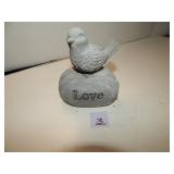 Bird 'LOVE' Decore