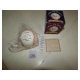 Replica Nolan Ryan Signature Baseball w/ COA