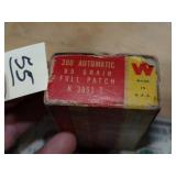 Vintage Winchester 380 Auto 95gr Full Patch 50rnds
