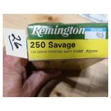 Remington 250 Savage 100gr SP 10rnds