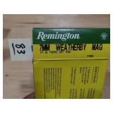 Remington 7mm WBY Mag 175gr PSP 20rnds