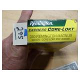 Remington 350 Mag 200gr Core Lokt PSP 12rnds