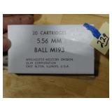 Winchester 5.56 Ball M193 20rnds