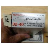 Win John Wayne 32-40 Cal 165gr SP 20rnds