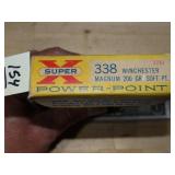 Western 338 Win Mag 200gr SP 18rnds