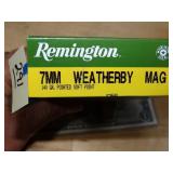 Remington 7mm WBY Mag 20rnds