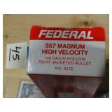 Federal 357 158gr JHP 49rnds