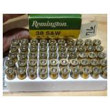 Remington 38 S&W 145gr 50rnds