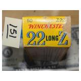 Vintage 22 Long Z 50rnds