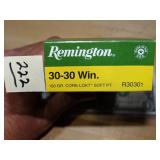 Remington 30-30 Win 150gr Core Lokt SP 20rnds