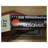 Musgrave 308 Win 20rnds