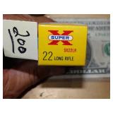 Super X 22LR 50rnds Vintage
