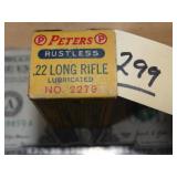 Vintage Peters Rustless 22LR No. 2279 50rnds