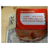 Hornady 338 Cal 250gr .338 Spire Point 49ct