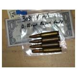 308 All Diff. Head Stamps & Bullets In Rnds