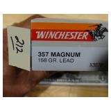 Winchester 357 Mag 158gr 50rnds