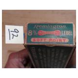 Remington 8mm Lebel SP 20rnds Box Rough
