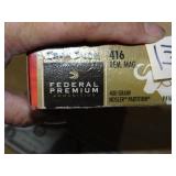 Federal Premium 416 Rem Mag 400gr 20rnds