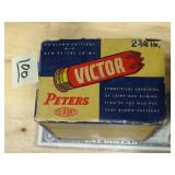 Vintage Peters 20Ga Empty Ammo Box OK Shape