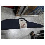 Allen Soft Shell Gun Case Black w/ Elk Theme