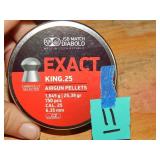 Diablo Exact King 25 Cal 150ct 25, 33gr Pellets