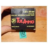 7.62x39mm 124gr 20rnds