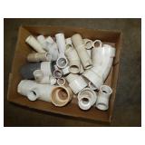 Flat of Misc. PVC Parts