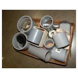 Flat of Plumbing Pipe Connectors