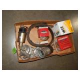 Flat of Misc. Car Parts