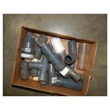 Flat of Misc. Plumbing Pieces