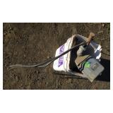 Bucket of Misc.-Pulleys, Electrical, Blades, Etc