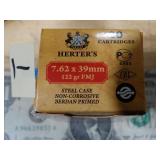 Herter's 7.62x39mm 122gr FMJ 20rnds