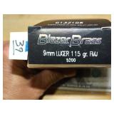 Blazer 9mm Luger 115gr FMJ 50rnds
