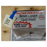 9mm 58rnds Winchester 115gr FMJ