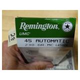 Remington UMC 45 Auto 230gr GR MC 50rnds