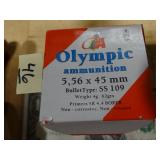 Olympic Ammo 5.56x45mm 62gr SS109 Green Tip 50ct