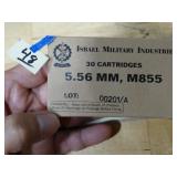 IMI 5.56x45mm M855 30rnds Green Tip