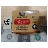 Herter's 7.62x39mm 122gr FMJ 20rnds