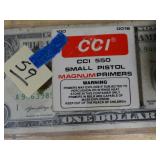 CCI #550 Small Pistol Primers