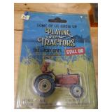 Metal Tractor Sign 12' W x 16ï¿½' L