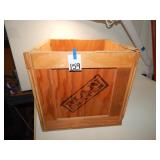 Wood Crate 'Man Crates' NO SHIPPING