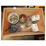Wood Box w/ Nails, Screws, Misc. 16' x 24' NO SHIP